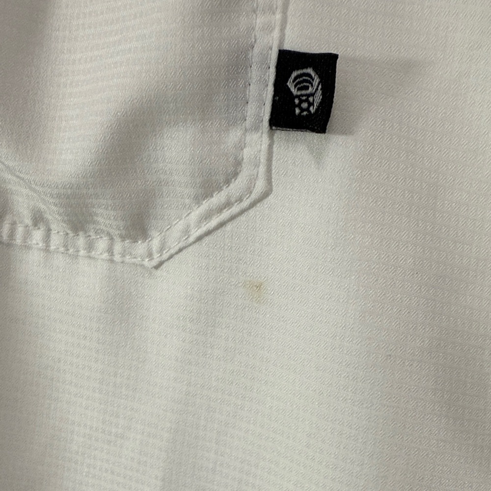 Mountain Hardwear White Casual Button Down Shirt - Picture 5 of 8
